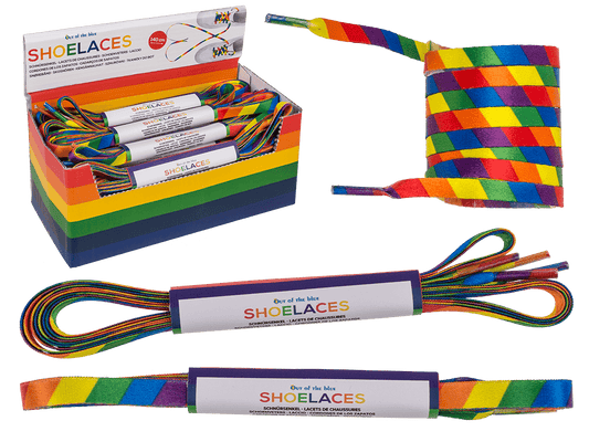 Shoelace, pride, L: 140 cm,