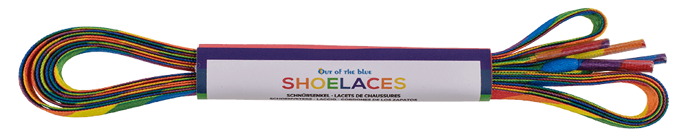 Shoelace, pride, L: 140 cm,