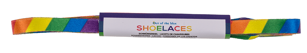 Shoelace, pride, L: 140 cm,