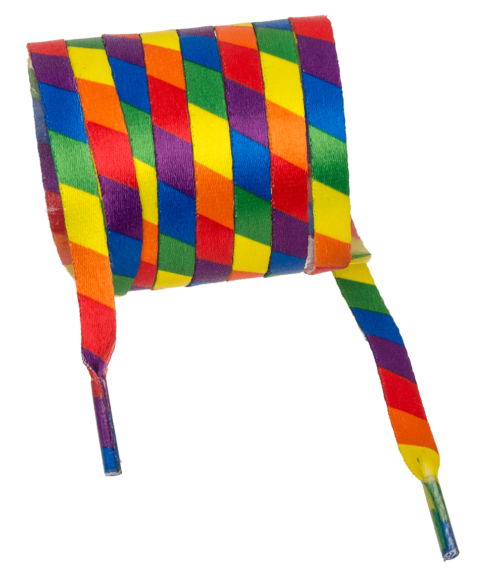Shoelace, pride, L: 140 cm,