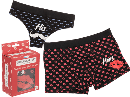 Underwear set, His & Hers,
