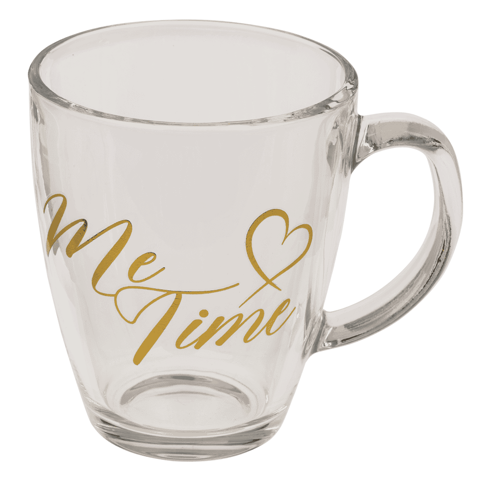 Gift set, Me Time, tea glass + fluffy socks,