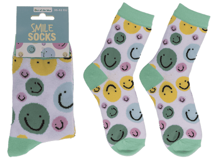 Socks, Smile, size 36-42,