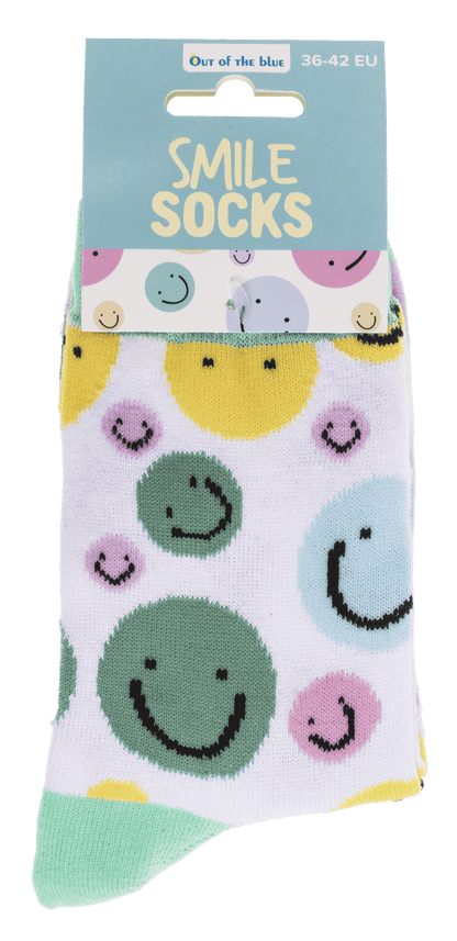 Socks, Smile, size 36-42,