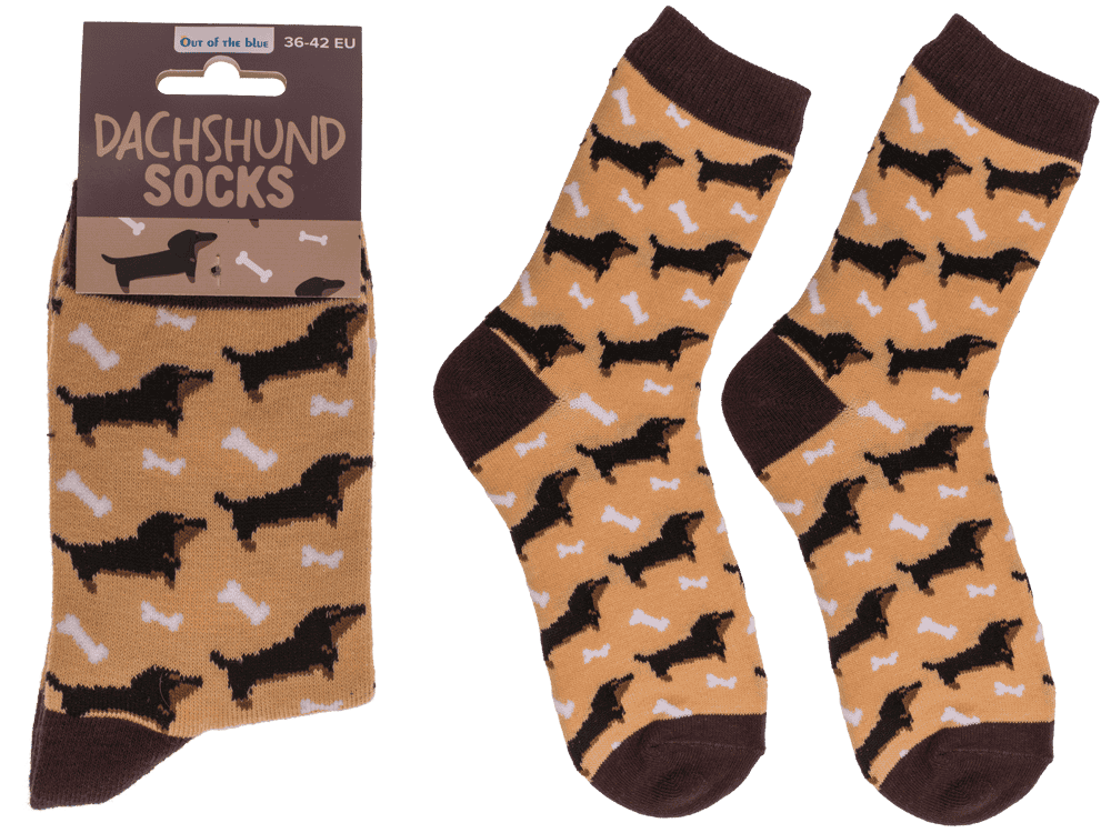 Socks, Dachshund, size 36-42,