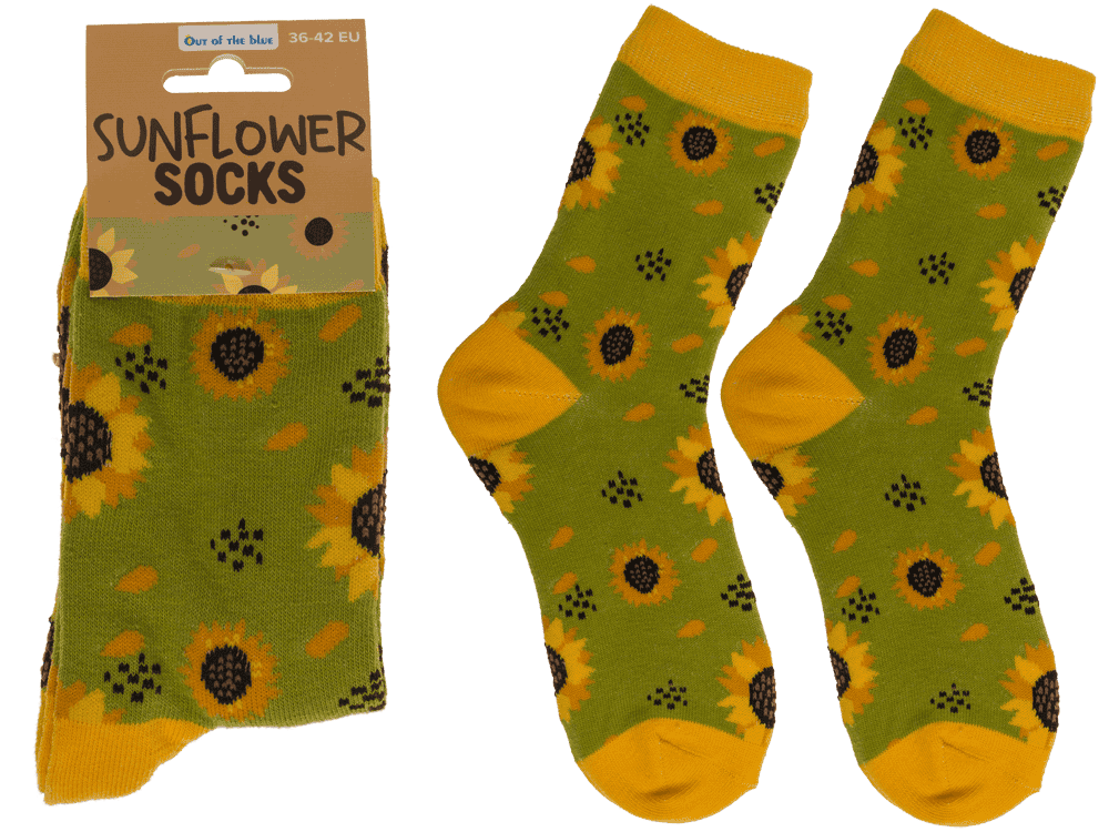 Socks, Sunflower, size 36-42,