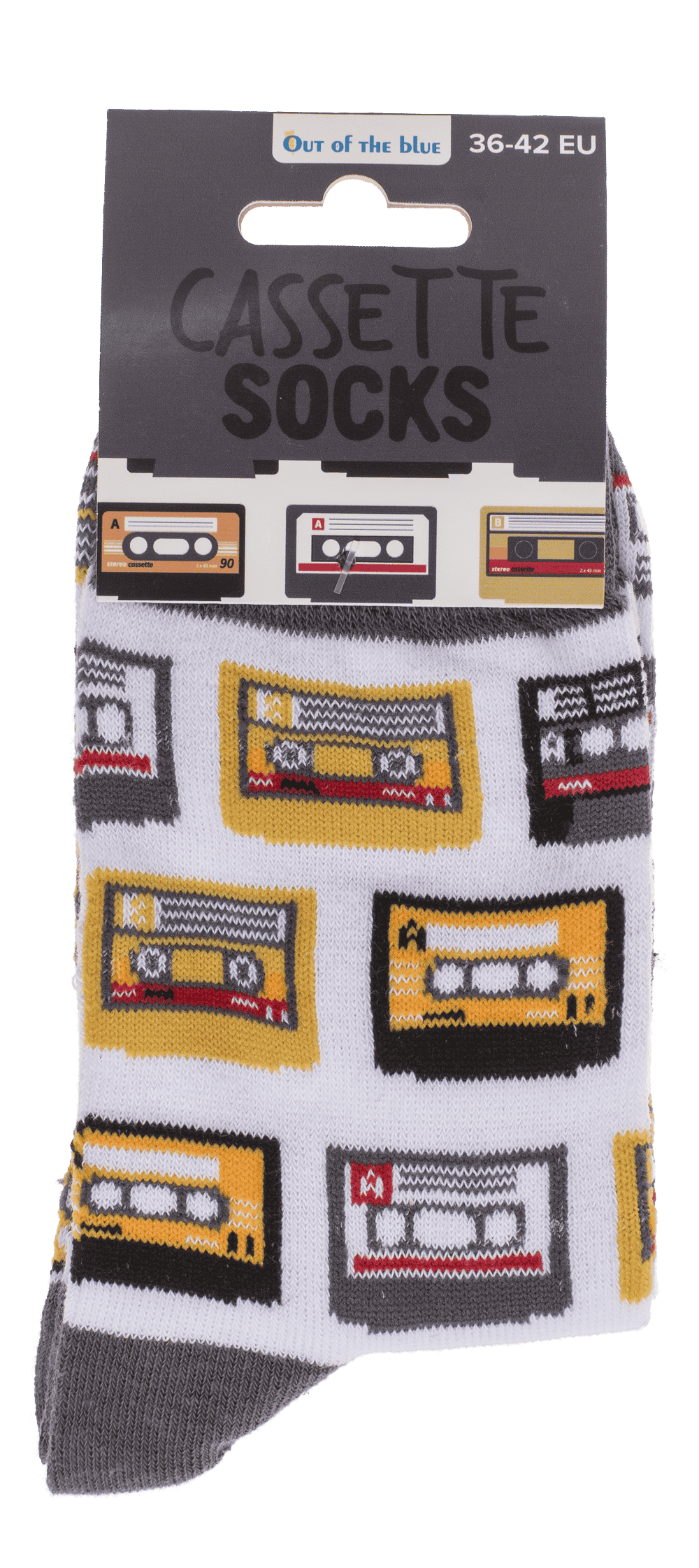 Socks, cassettes, size 36-42,