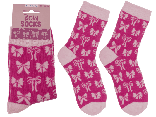 Socks, Bow, size 36-42,