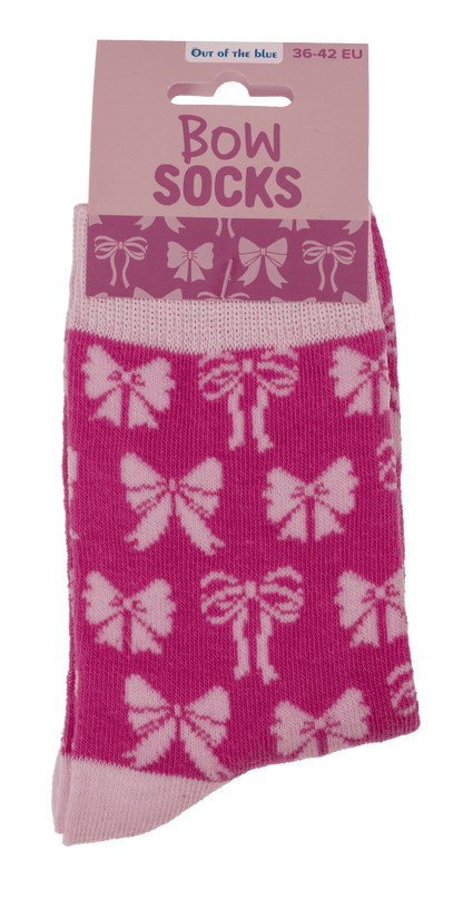 Socks, Bow, size 36-42,