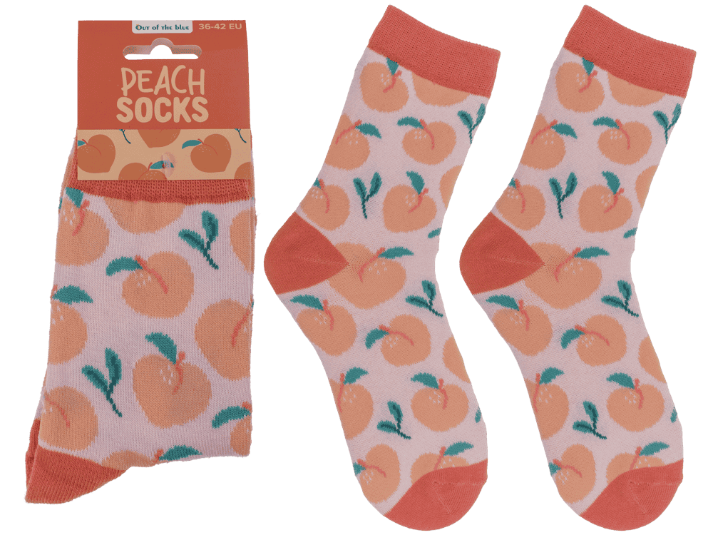Socks, Peach, size 36-42,