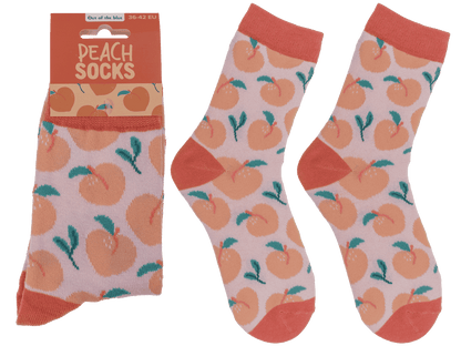 Socks, Peach, size 36-42,