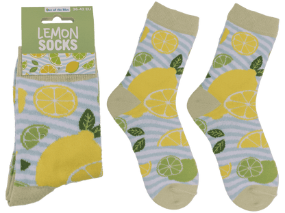 Socks, Lemons & Limes, size 36-42,