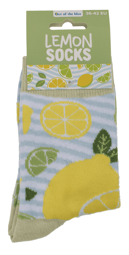 Calcetines, limones y limas