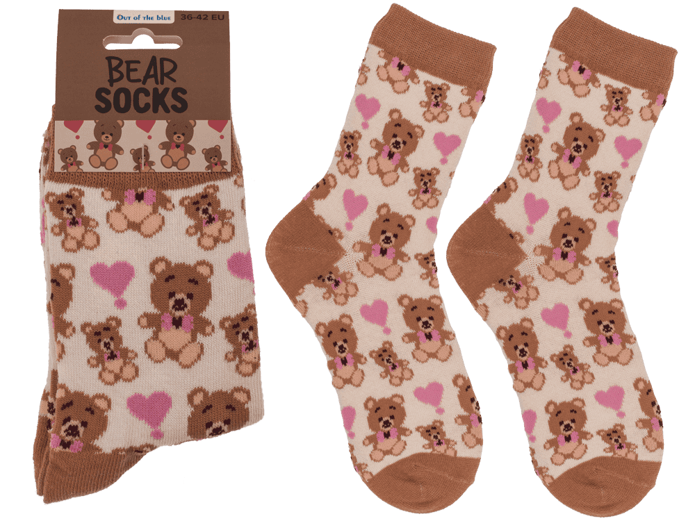 Socks, Bear, size 36-42,