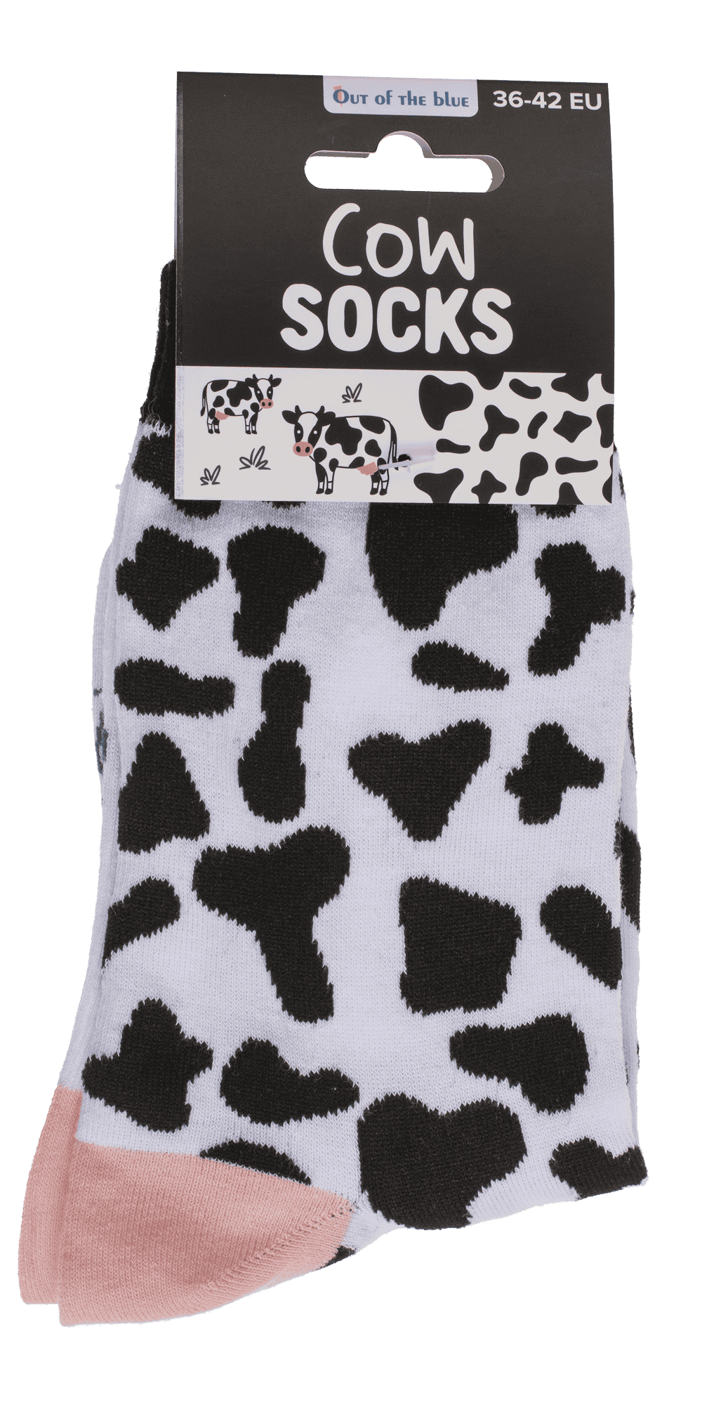 Socks, Cow, size 36-42,