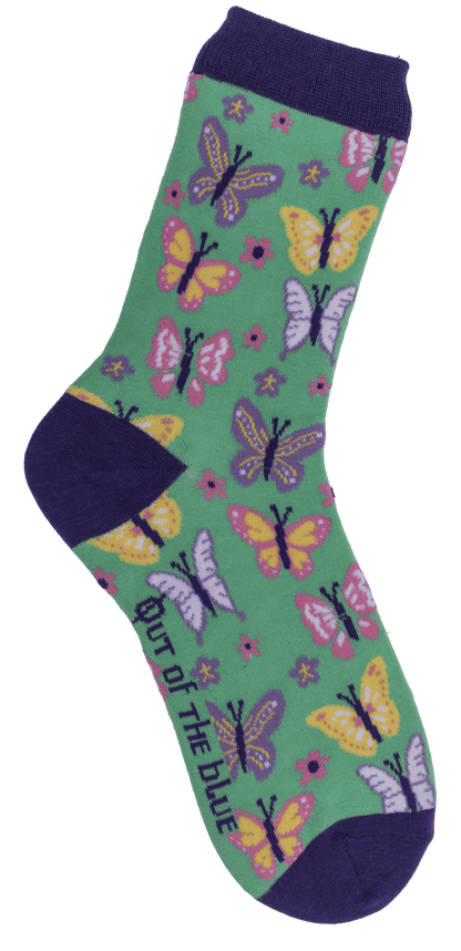 Socks, Butterfly, size 36-42,