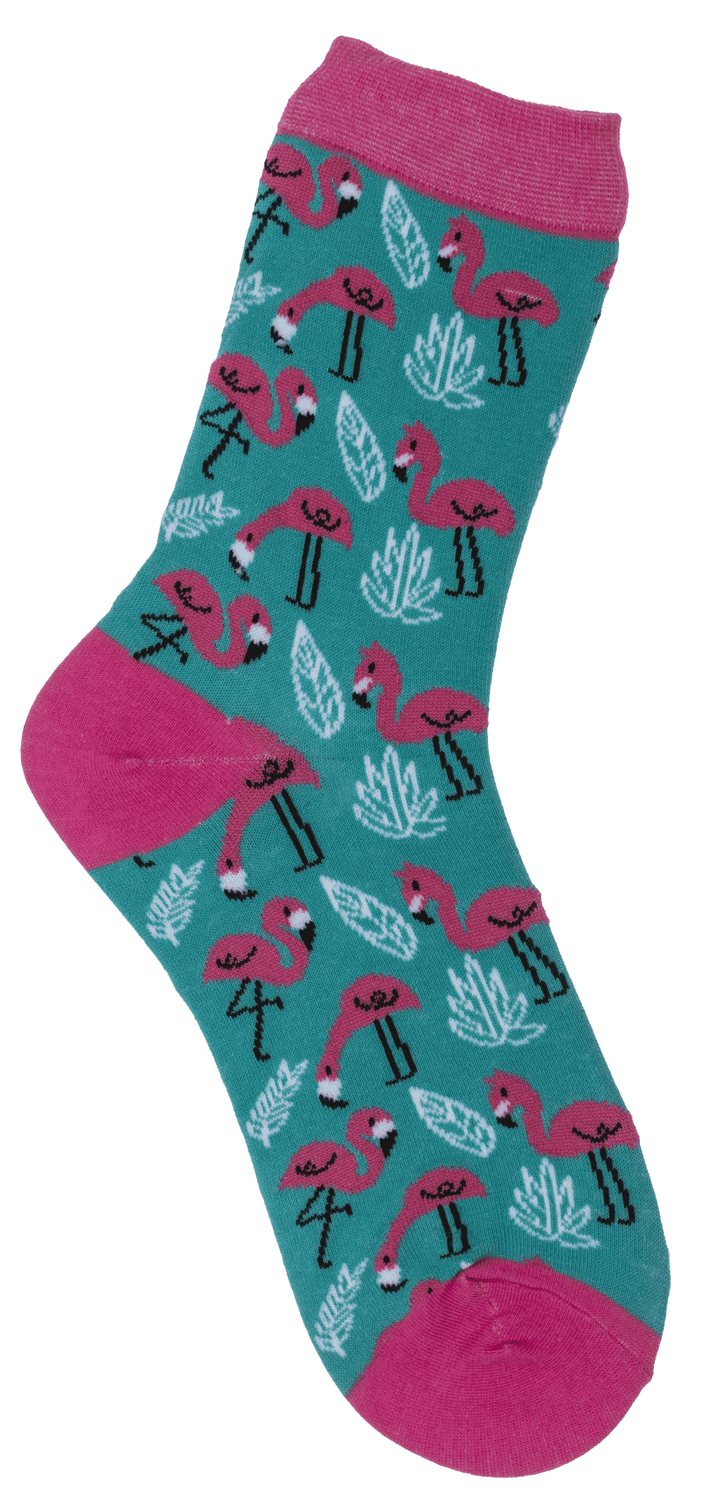 Socken, Flamingo, Größe 36-42,