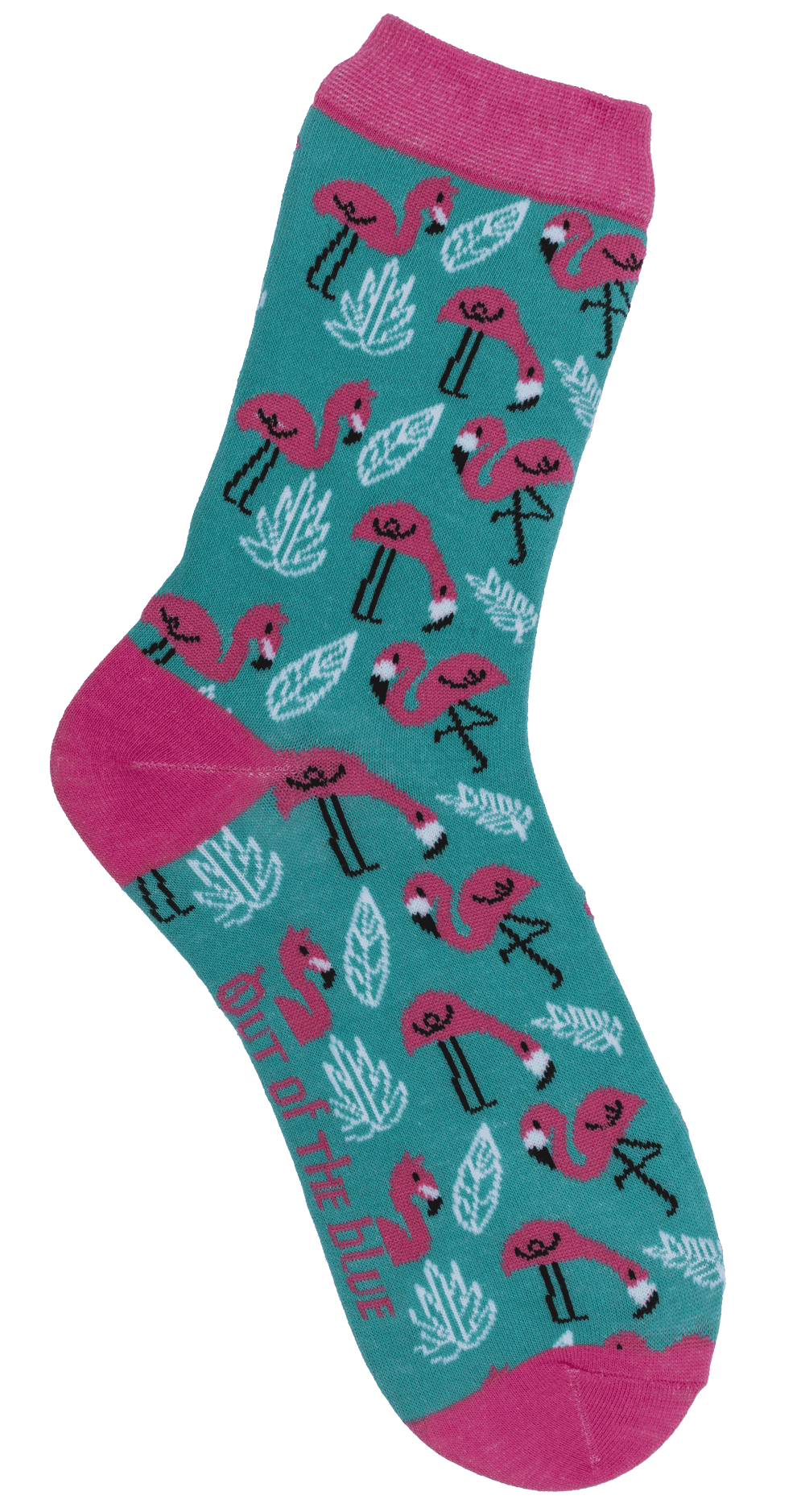 Socken, Flamingo, Größe 36-42,