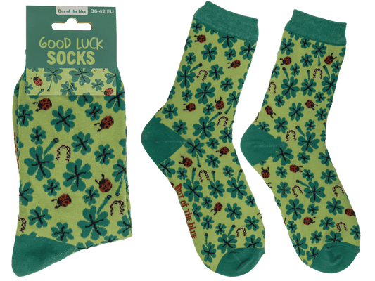 Socks, Lucky Clover, size 36-42,