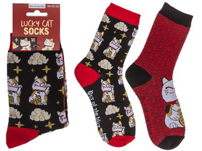 Socks, Lucky Cat, size 36-42,