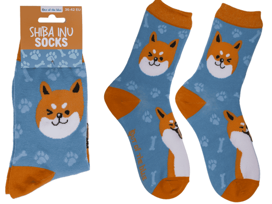 Socks, Shiba Inu, size 36-42,