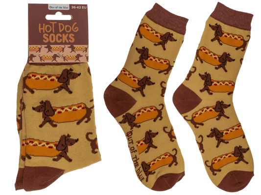 Socks, Sausage Dog, size 36-42,