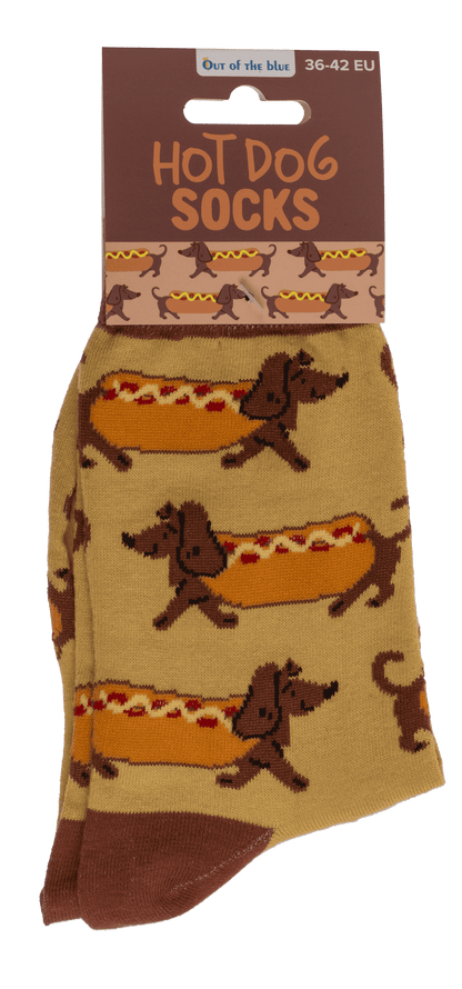 Socks, Sausage Dog, size 36-42,