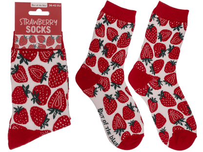 Socks, Strawberries, size 36-42,