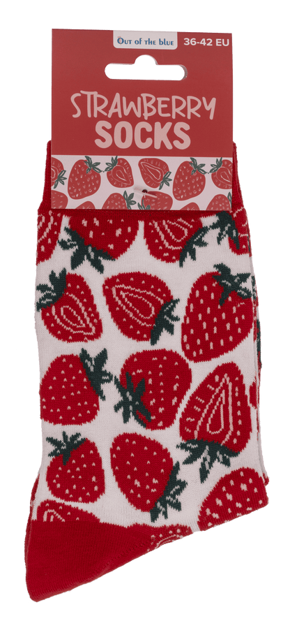 Socks, Strawberries, size 36-42,