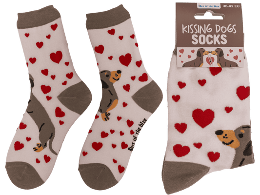 Socks, dachshund couple, size 36-42,