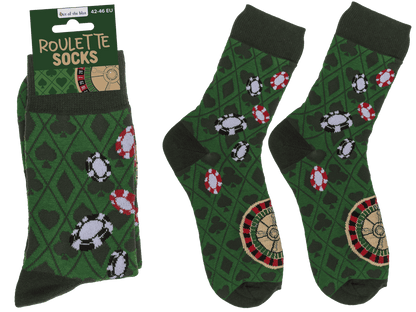 Socks, Roulette, size 42-46,