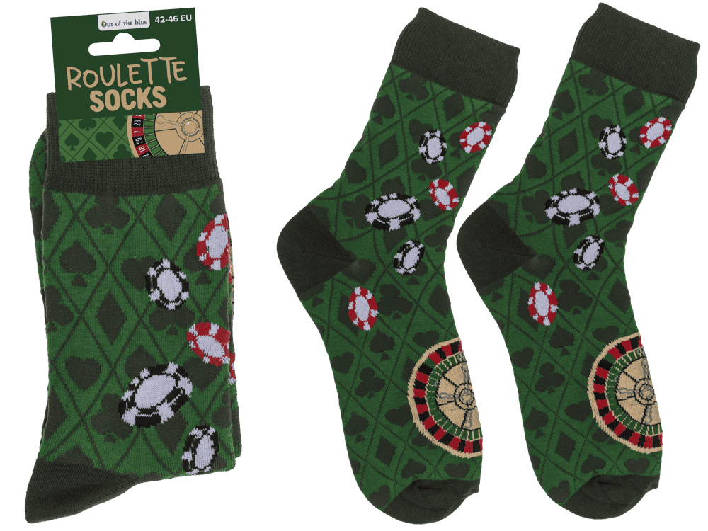 Socks, Roulette, size 42-46,