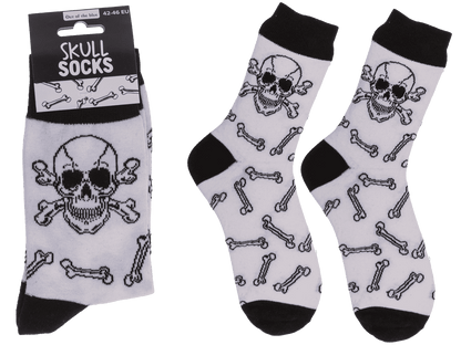 Socks, Skull, size 42-46,