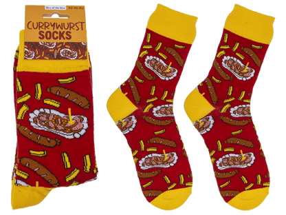 Socky, Curry Wurst. size 42-46,