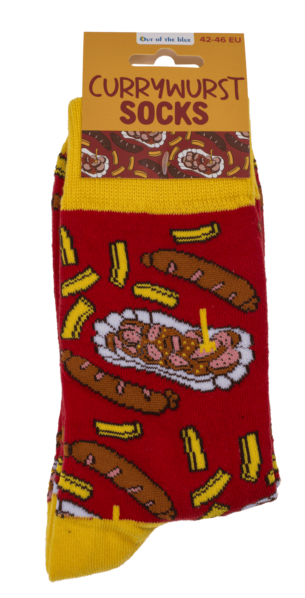 Socky, Curry Wurst. size 42-46,