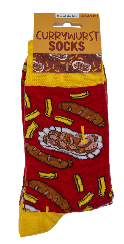Socky, Curry Wurst. size 42-46,
