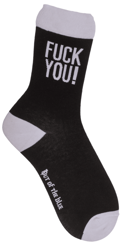 Socks, middle finger, size 42-46,