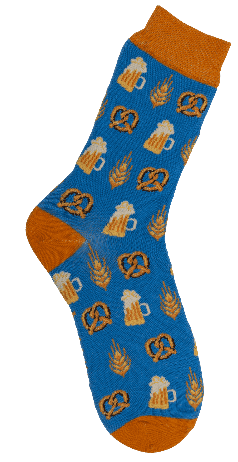 Socks, pretzel & beer, size 42-46,