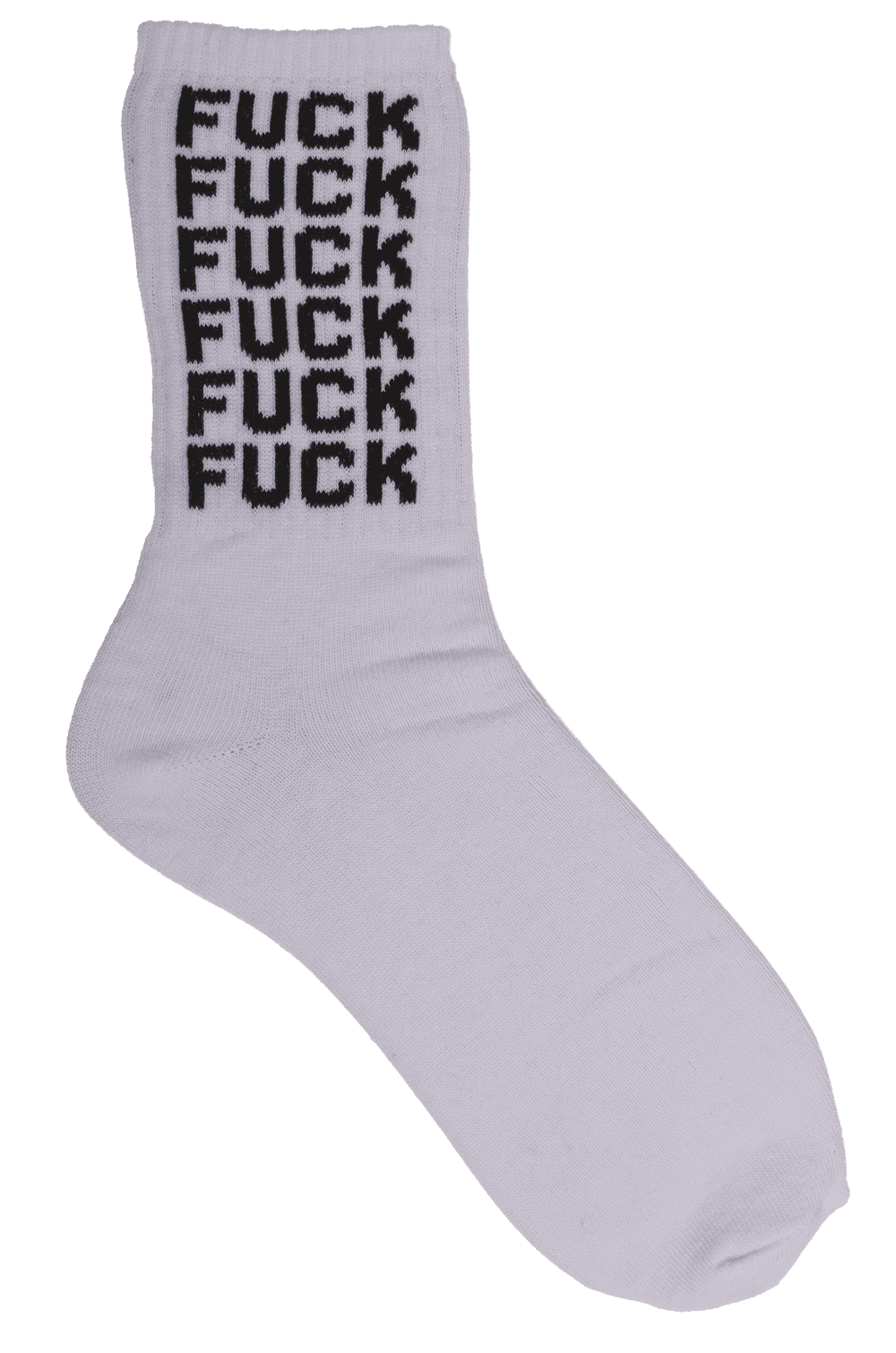 Tennis socks, Fuck Off, size 38-42,