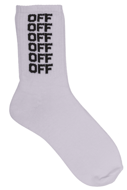 Tennis socks, Fuck Off, size 42-46,