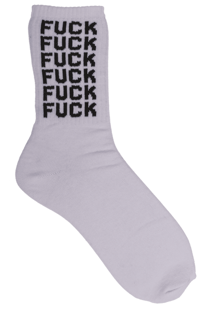 Tennis socks, Fuck Off, size 42-46,