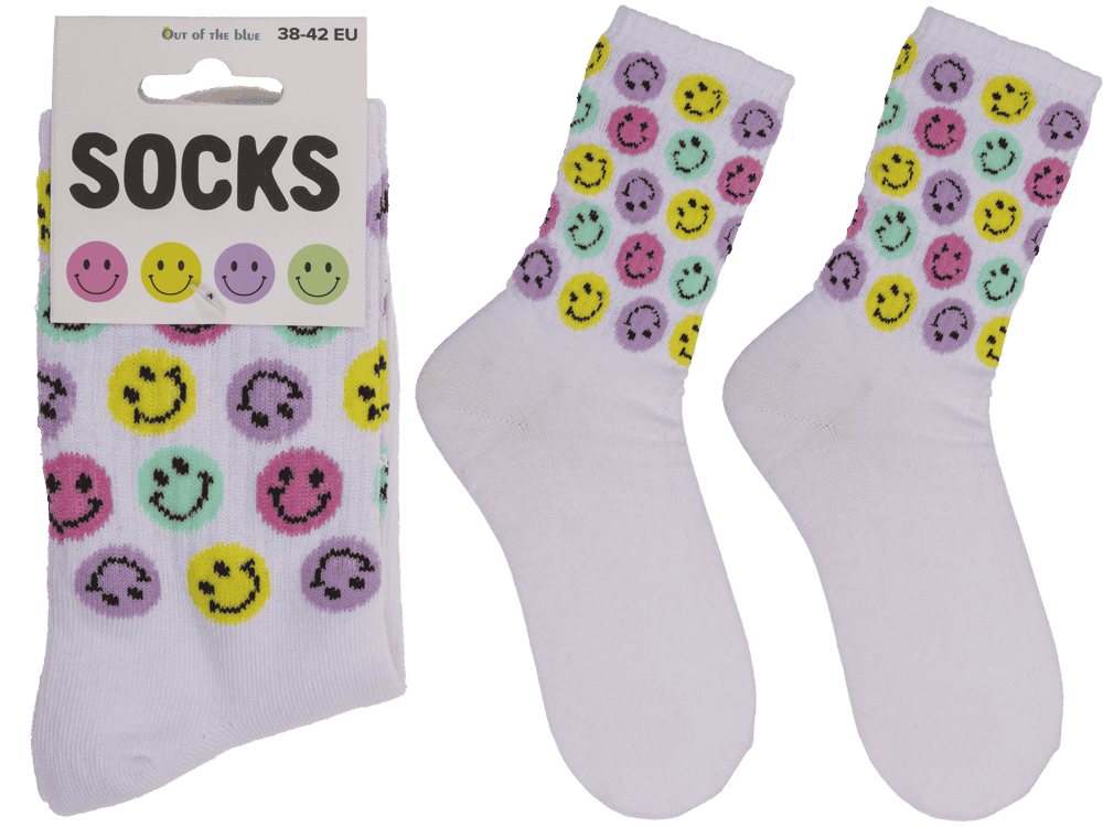 Tennis socks, Be Happy, size 38-42,