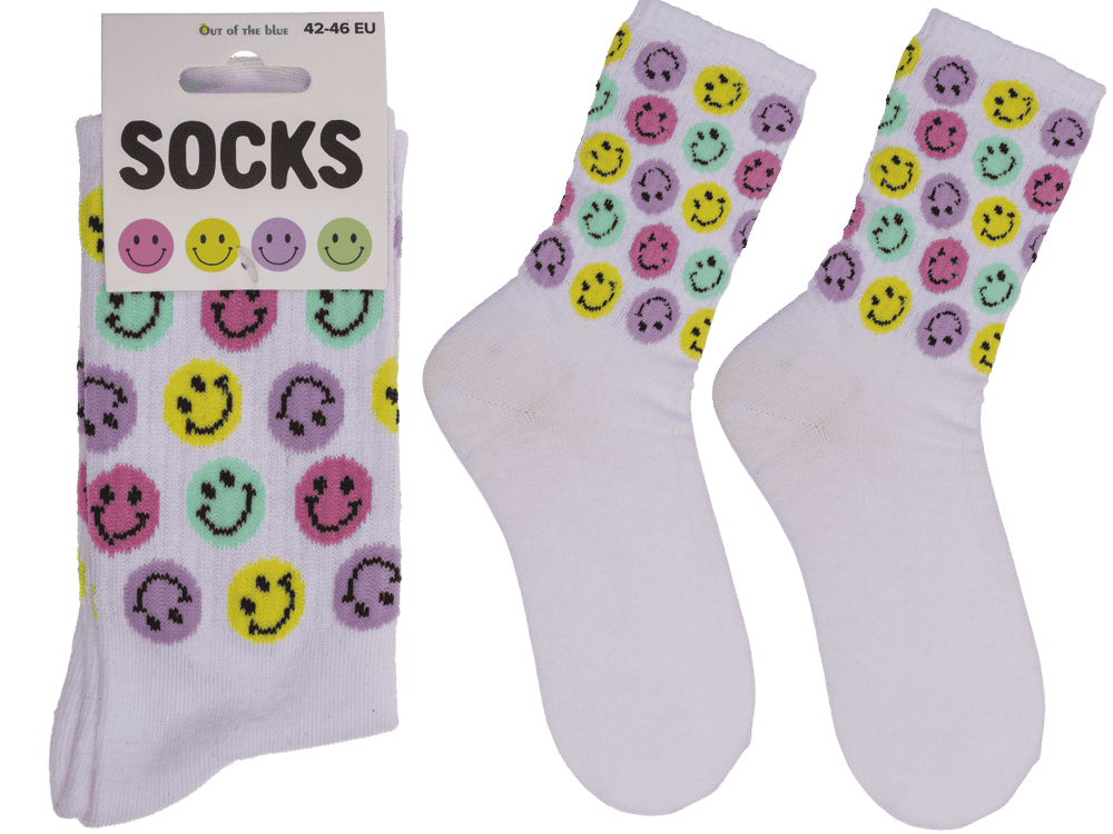 Tennis socks, Be Happy, size 42-46,