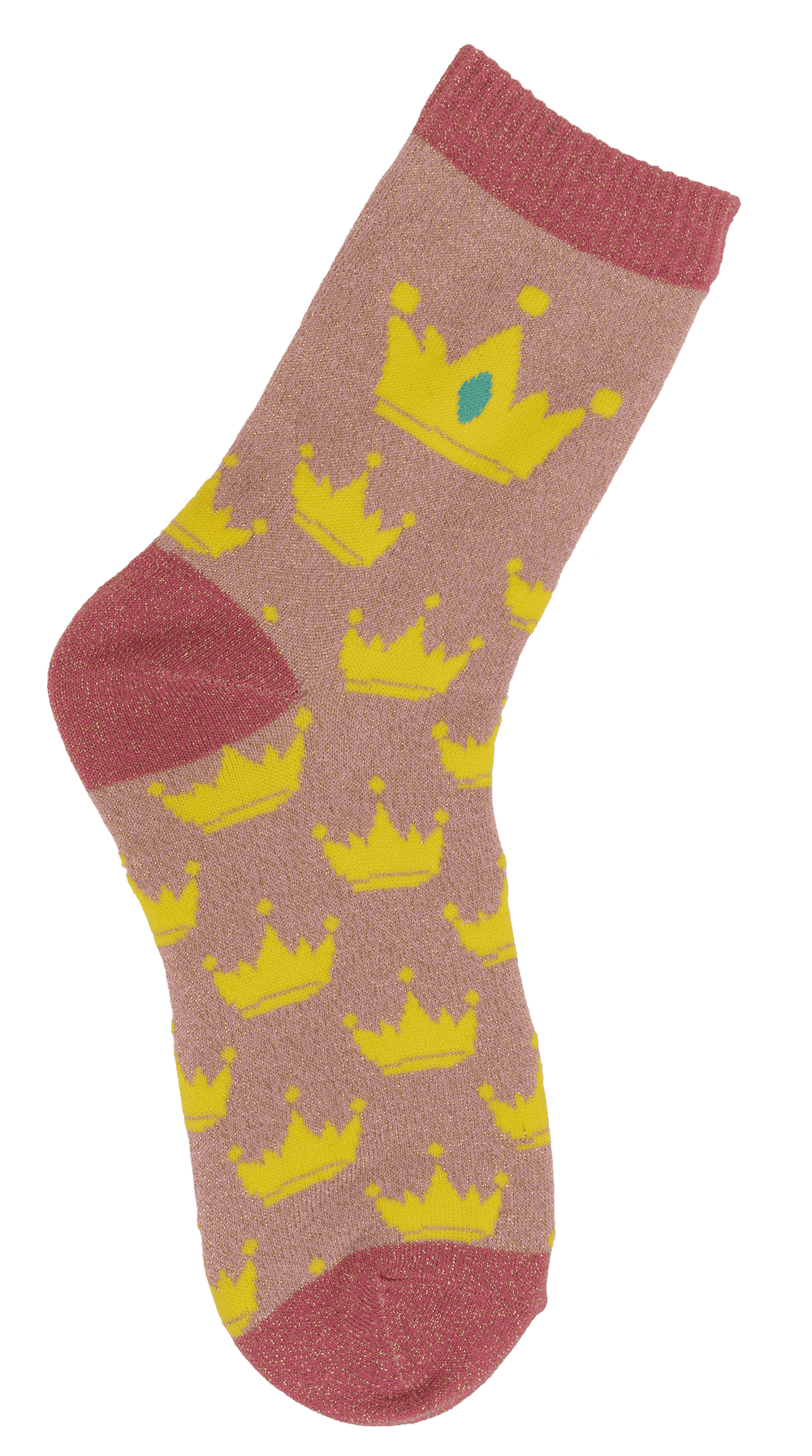 Glitter socks, princess, size 36-42,