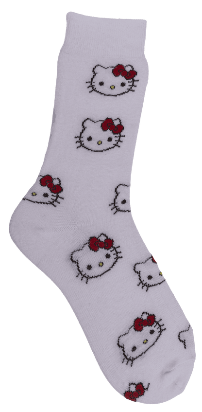 Socks, Hello Kitty, white, size 36-43,