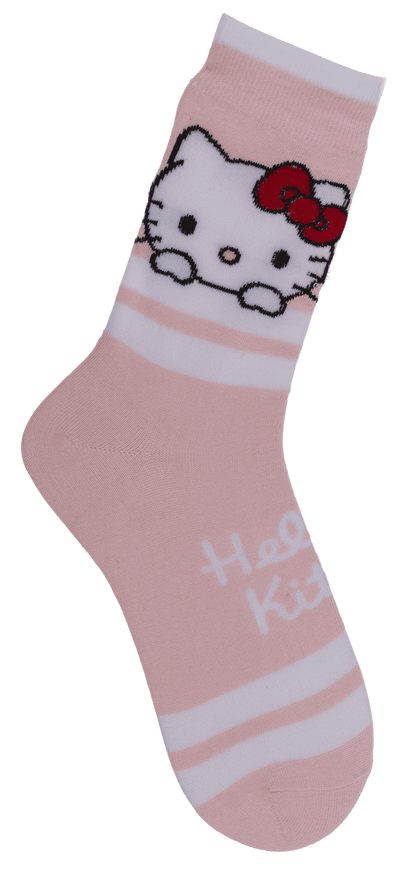 Socks, Hello Kitty, with stripes, size 36-43,