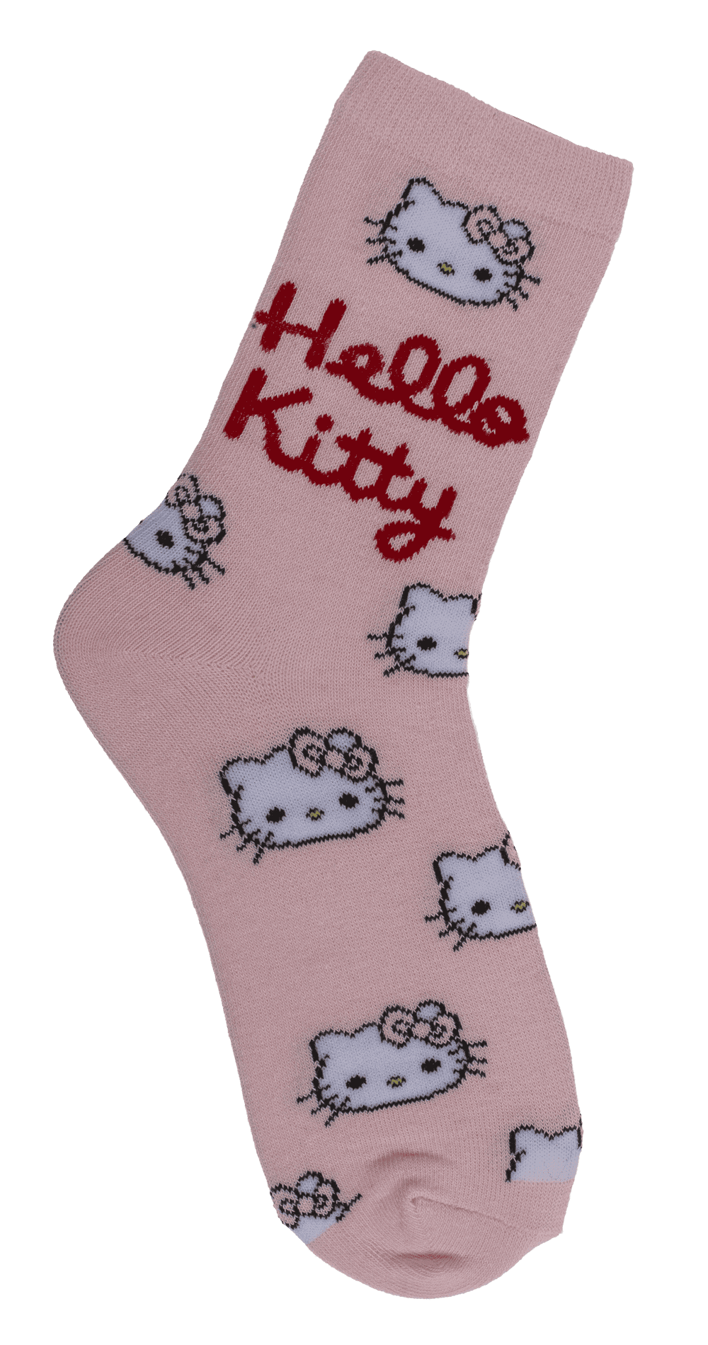 Socks, Hello Kitty, pink, size 28-35,