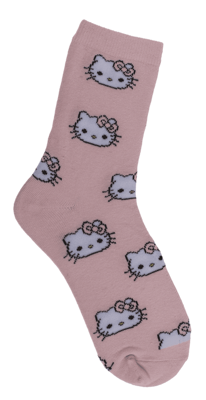 Socks, Hello Kitty, pink, size 28-35,