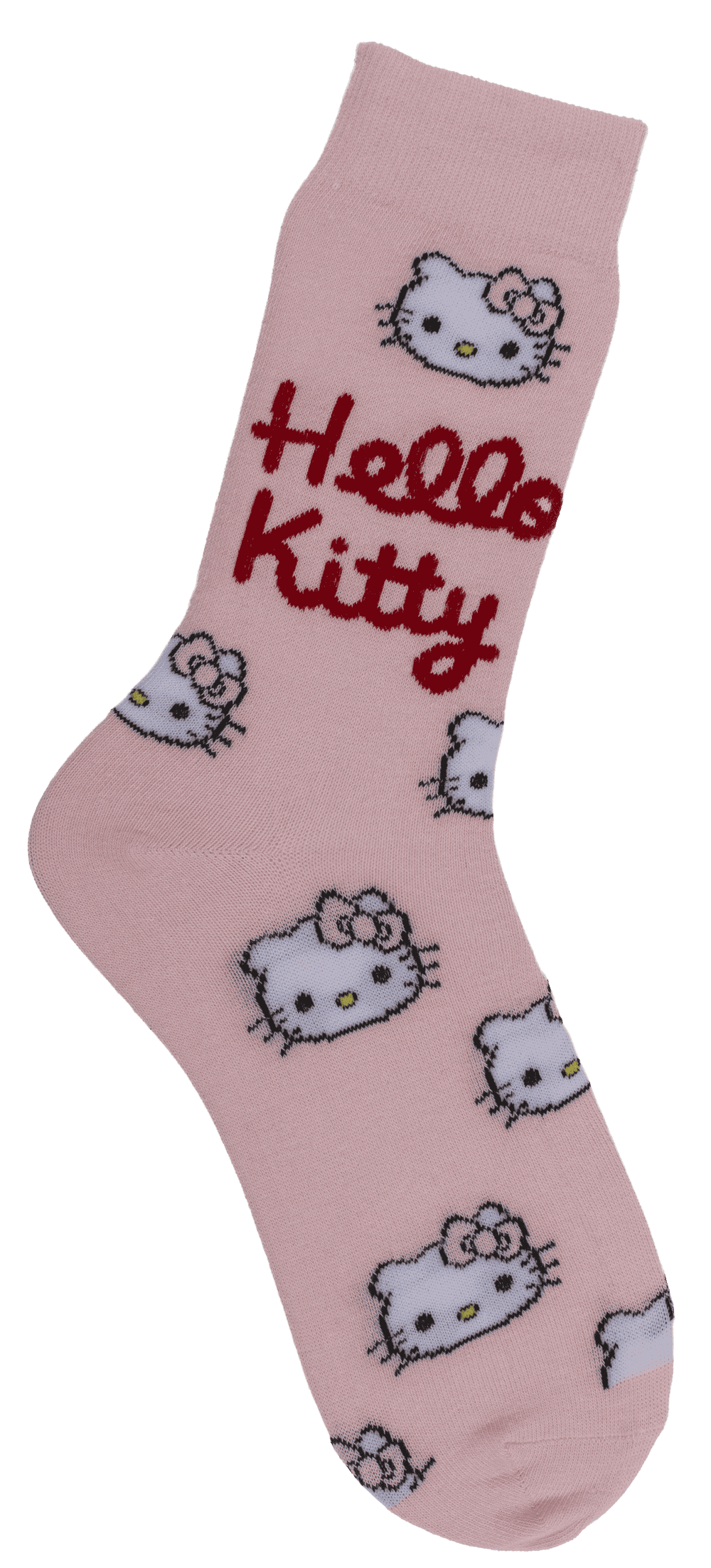 Socks, Hello Kitty, pink, size 36-43,