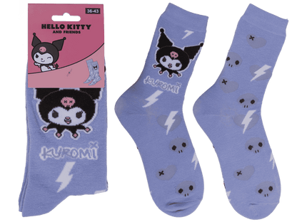 Socks, Kuromi, size 36-43,